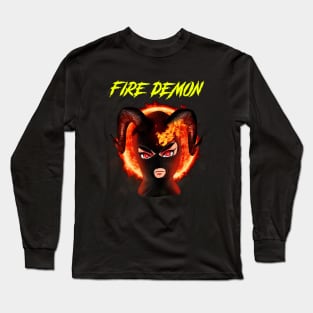 sunfire demon - ski musk aniùe Long Sleeve T-Shirt